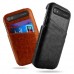 BlackBerry Classic Q20 - imak PU Leather Hard Protective Phone Cover Case - Brown